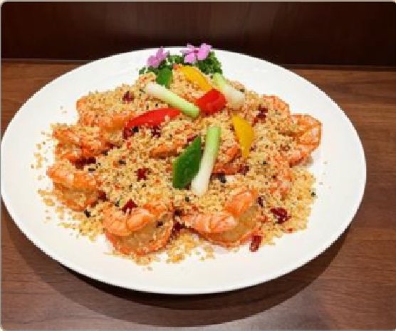 潮汕食府菜单菜品：M7 避风塘炒老虎虾（活） Typhoon Shelter Live Tiger Prawns