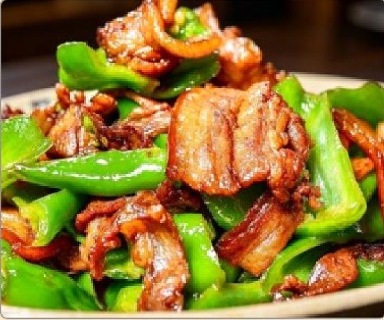 潮汕食府菜单菜品：C16 潮汕小炒肉 Chaoshan Stir-fried Pork
