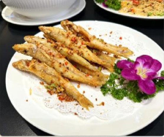 潮汕食府菜单菜品：X11 椒盐沙尖鱼（鲜） Salt and Pepper Fresh Sand Whiting