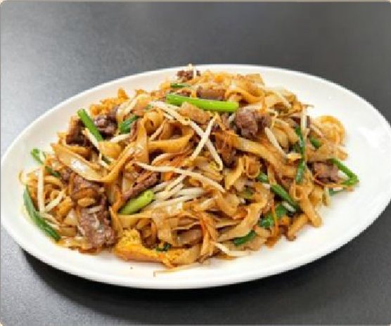潮汕食府菜单菜品：K1 正宗炒粿条 Authentic Stir-fried Kway Teow